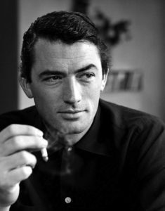 Gregory Peck photographed by Philippe Halsman, 1949.