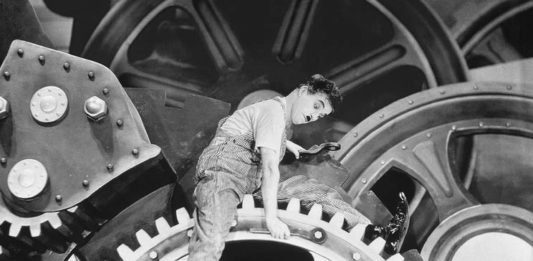 Charles Chaplin in Modern Times (1936)